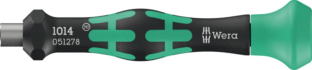 Wera 05051278001 1014 Kraftform Micro Bitholding screwdriver, 4 x 80 mm