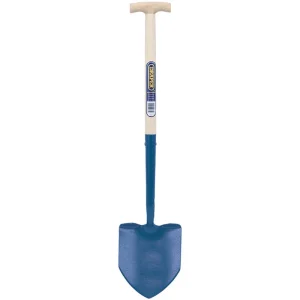 Draper Expert Solid Forged Round Mouth Shovel T-Handled with Ash Shaft