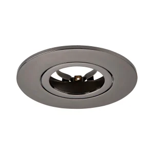 Saxby 113313 Saxby ShieldONE 75 Bezel tilt - Black Nickel Black nickel effect plate