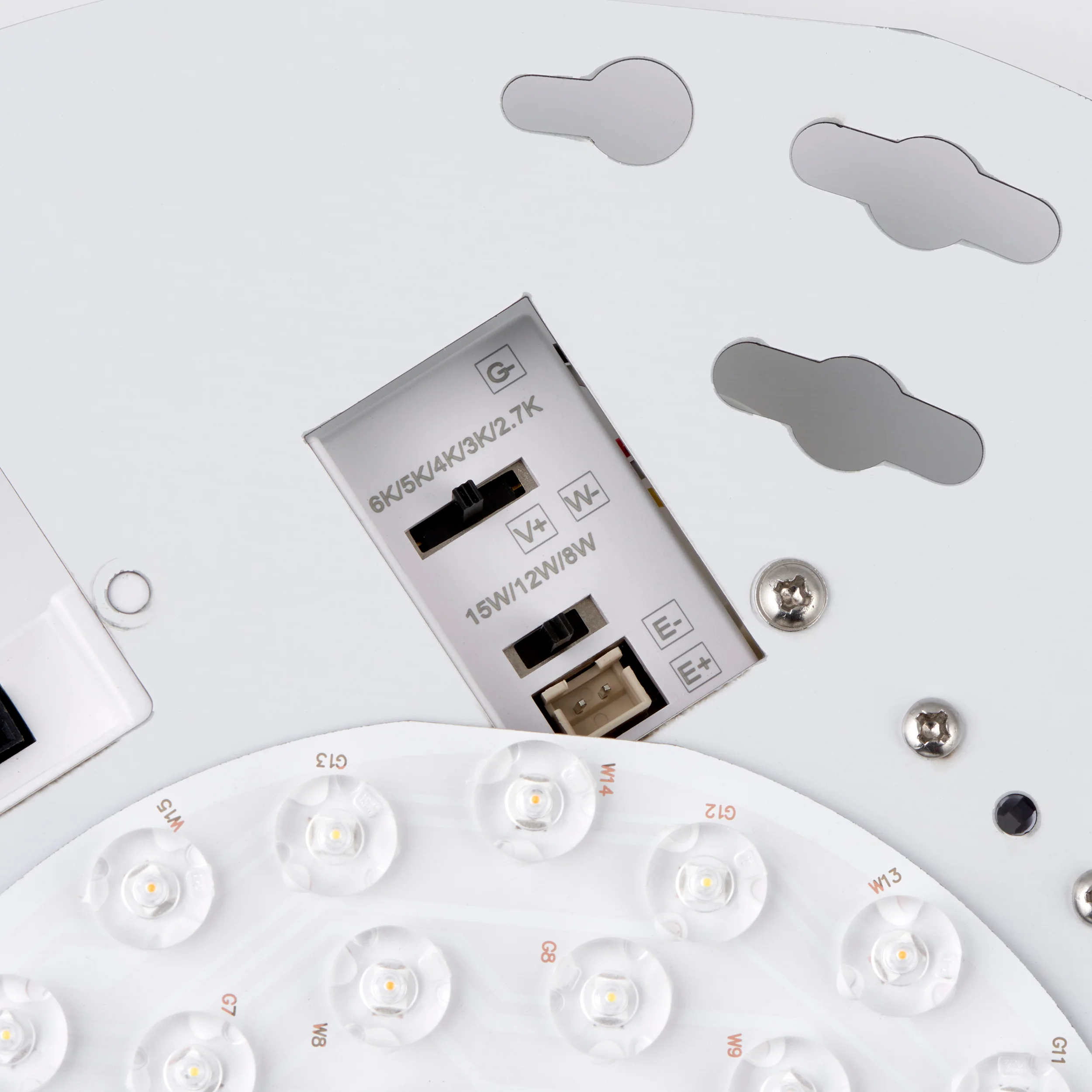 Saxby 121020 8W/12W/15W Tri-Wattage CCT Bulkhead Conversion Plate 2700K/3000K/4000K/5000K/6000K - Image 4