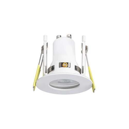 Integral ILDLFR43D060 Evofire Mini Fire Rated Downlight IP65 43mm Cutout 55mm Diameter White Round +GU10 Holder