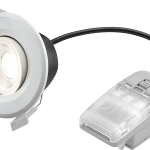 Knightsbridge CYRT CyroLED Tilt Fire Rated IP65 Downlight with 2 x Wattage and 4 x CCT (No Bezel)