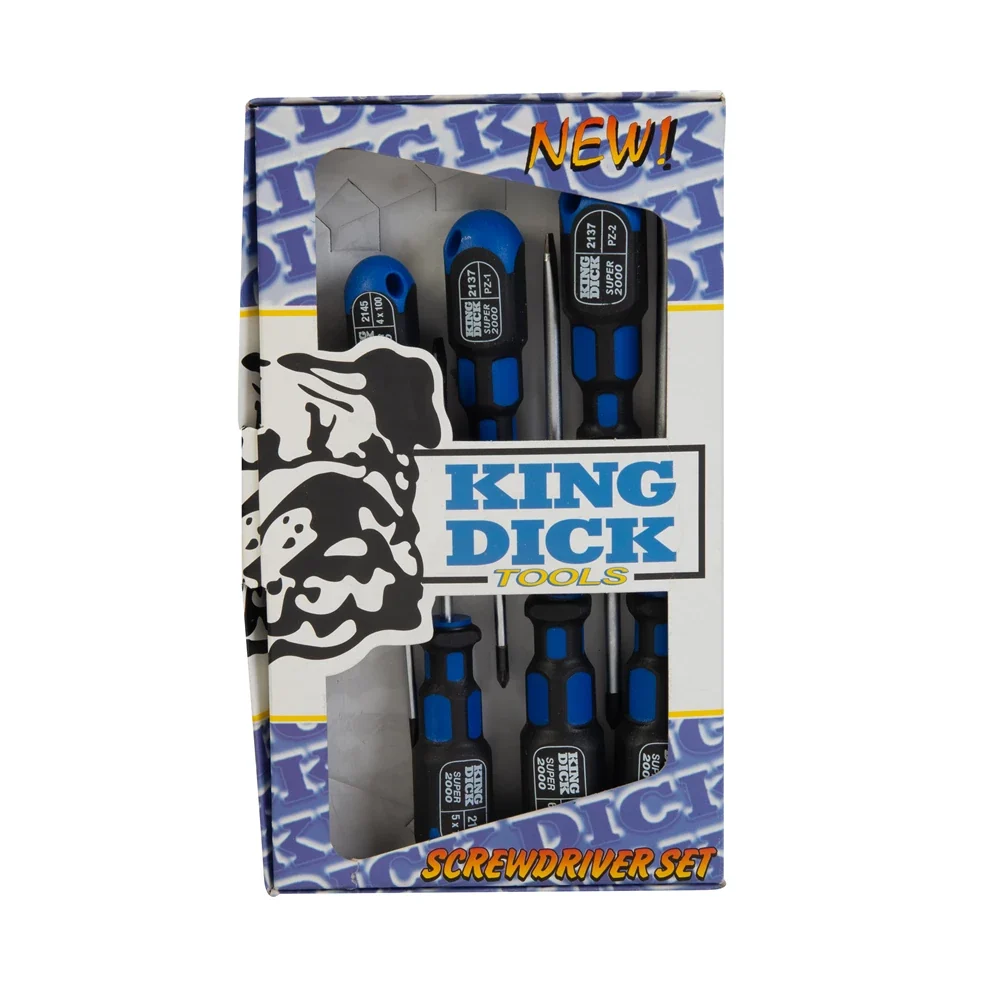 King Dick Screwdriver Set 6pce - Image 4