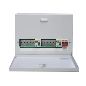 Crabtree 18PSC10/S513A Polestar Compact 10 Way (5+5) Split Load Type A 1P+N Distribution Board c/w Dual RCCB