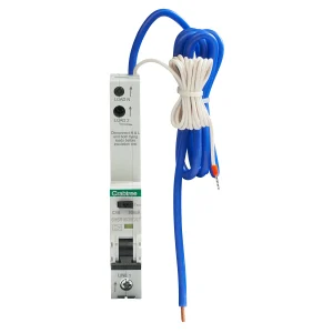 Crabtree 6HSR16/30C/LT Loadstar 1 Module 16A C Curve 30mA 10kA 1P+N Type A RCBO Long Tail