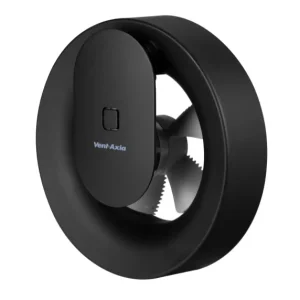 Vent-Axia 496711 Lo-Carbon Svara Bathroom Axial Extractor Fan 100mm Black