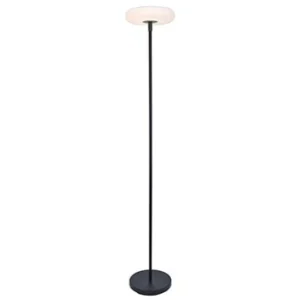 Lutec 6910901012 POPS 5.1W IP54 LED Solar Outdoor Portable Post Light 3000K - Matt Black