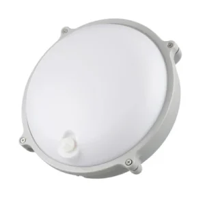 Timeguard LEDBHR25WPIR 25W 2000Lm Round Die Cast Bulkhead c/w PIR