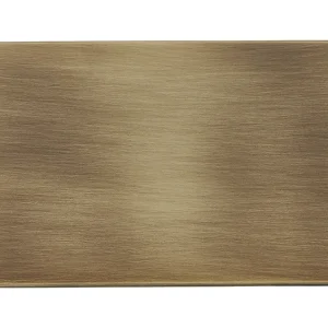 Hamilton 7G29BPD Hartland G2 Screwless Double Blank Plate - Antique Brass