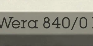 Wera 05058112001 840/0 Hex-Plus Micro bits for hexagonal socket head screws, 2.5 x 30 mm