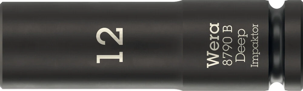 Wera 05005553001 8790 B Impaktor Deep Socket with 3/8" drive, 12 x 63 mm - Image 2
