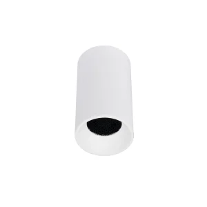 EuroPole 29000 Anovi Universal GU10 120mm Recessed/Surface Downlight Fixed Round Matt White