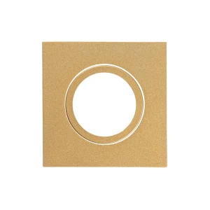 EuroPole 5736 Adjustable Square Bezel for LED'Up Universal 57016 Gold