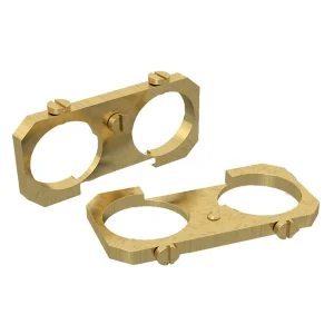 Wiska EC308 Brass Earthing Plate for COMBI 308 Junction Box (2 Pack)