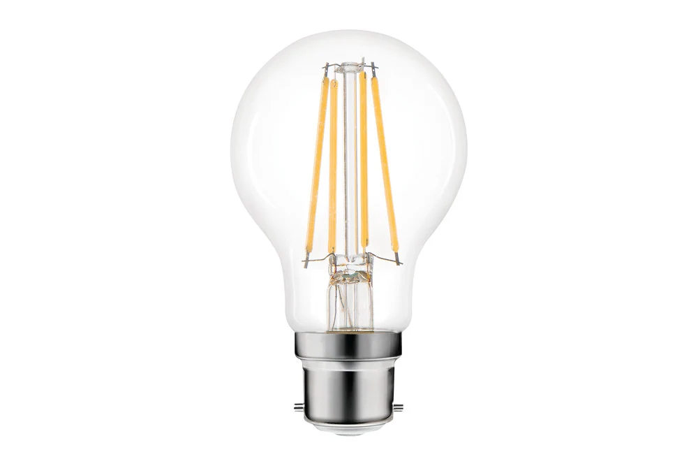 Integral ILGLSB22NC028 Omni Filament GLS Bulb B22 806Lm 7.3W 2700K Non-Dimmable 320 Beam Clear Full Glass