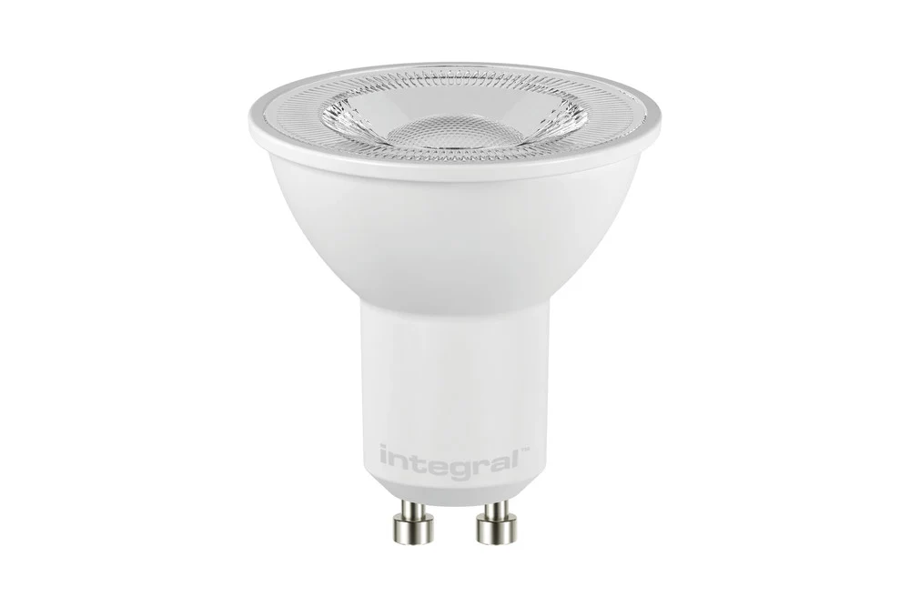 Integral ILGU10NC114 GU10 Bulb 590Lm 4.9W 2700K Non-Dimmable 36 Beam