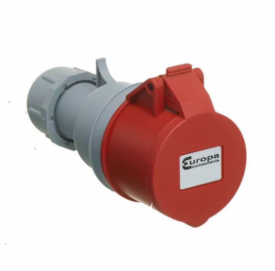 Europa IS164N IP44 In-Line Socket 415V 3P+E 16A 6H - Image 2