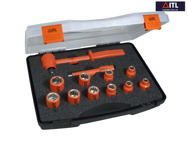 ITL Insulated Insulated Socket Set of 12 1/2in Drive - Image 2