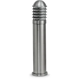 JCC JC39202SS NiteLED Mains IP44 Medium Louvred Bollard Unlamped ES  E27 St/St