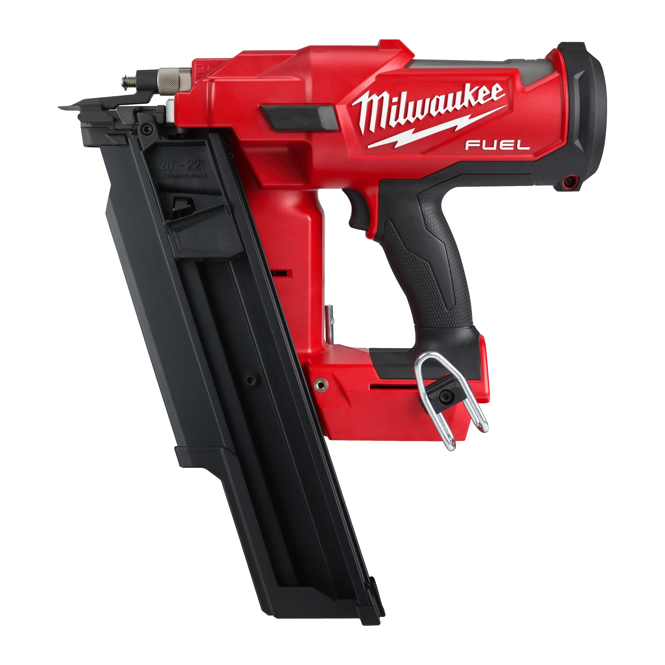 Milwaukee M18FFN21-0C 18V FUEL Brushless 21 Degree Framing Nailer with Case - Bare Unit