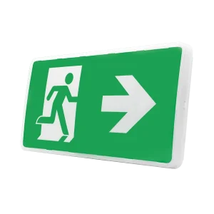 Ovia OBKC654-W 4W LED IP65 Maintained Self-Test Enable/Disable Emergency Exit Box - All 4 Legends- 5500K - White