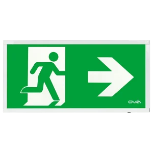 Ovia OEC4-R-W 3W LED IP20 M Emergency Sign Right