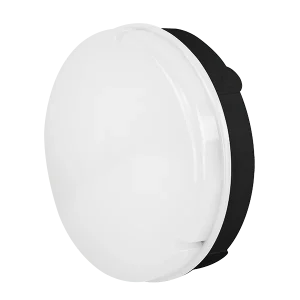 Ovia OV9300BK16 Evo 16W LED Bulkhead With Knockouts - Black - Standard