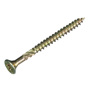 Unicrimp QHPWS5x70 M5 x 70mm Pozi Countersunk High Performance Wood Screws (100 Pack)