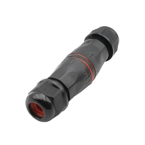 Unicrimp QOE3032BLK 3 Port Lever 2 Way 32A IP68 Inline Connector