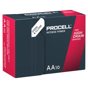 Duracell Procell Intense Power AA LR6 PC1500 Alkaline Industrial Batteries | Box of 10