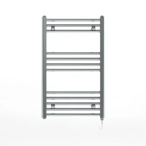 ATC TRC800-500-ELE300-12 Pacific Heated Towel Radiator, Chrome 300W 0.3kW, 800 x 500, Fixed Element, 12 Rail