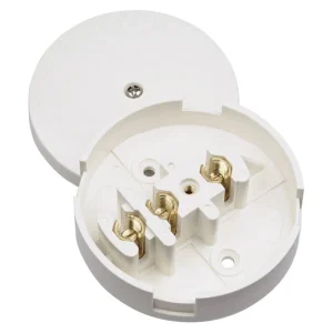 Click WA072 30A Junction Box Selective Entry 3 Terminal White (10 Pack)