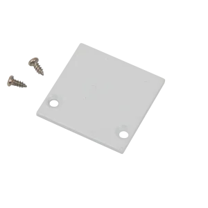 Ansell A/EC/SU/01/20/WH/01 End Cap (w/o hole) 10 x 10 IP20 White