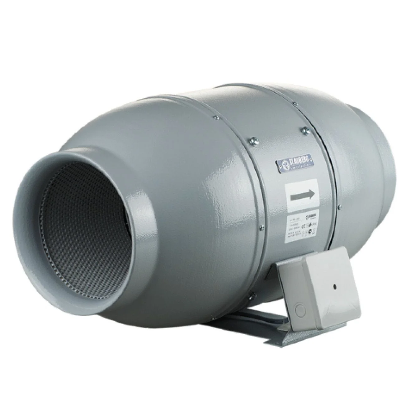 Blauberg ISO-MIX-250 ISO-MIX Acoustic Mixed Flow In-line Fan - 250mm