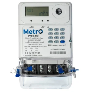 Metro Prepaid MET001 80A Single Phase Digital Pre-Payment Meter