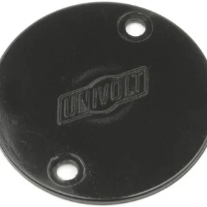 Univolt CBL-16-25-BK 16-25mm Circular Lids - Black