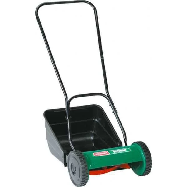 16 inch Manual Lawn Mower With Grass Box - Image 2