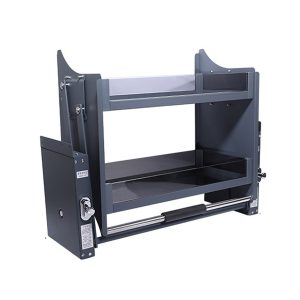 2 Tier Pull Down Kitchen Cabinet Organizer Lift Upper Cabinet Storage Shelf Stainless Steel CR-SP