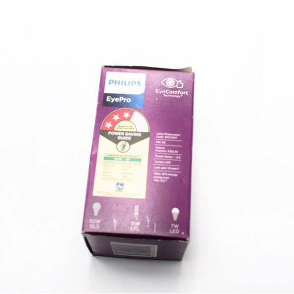 Philips LED Bulb 625 Lm 6500K A55 7W (B-22) – Brilliant Illumination, Energy Efficiency, and Superior Performance - Image 4
