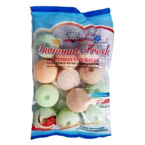 12 Pcs Packet Naphthalene Ball (Multi Color)