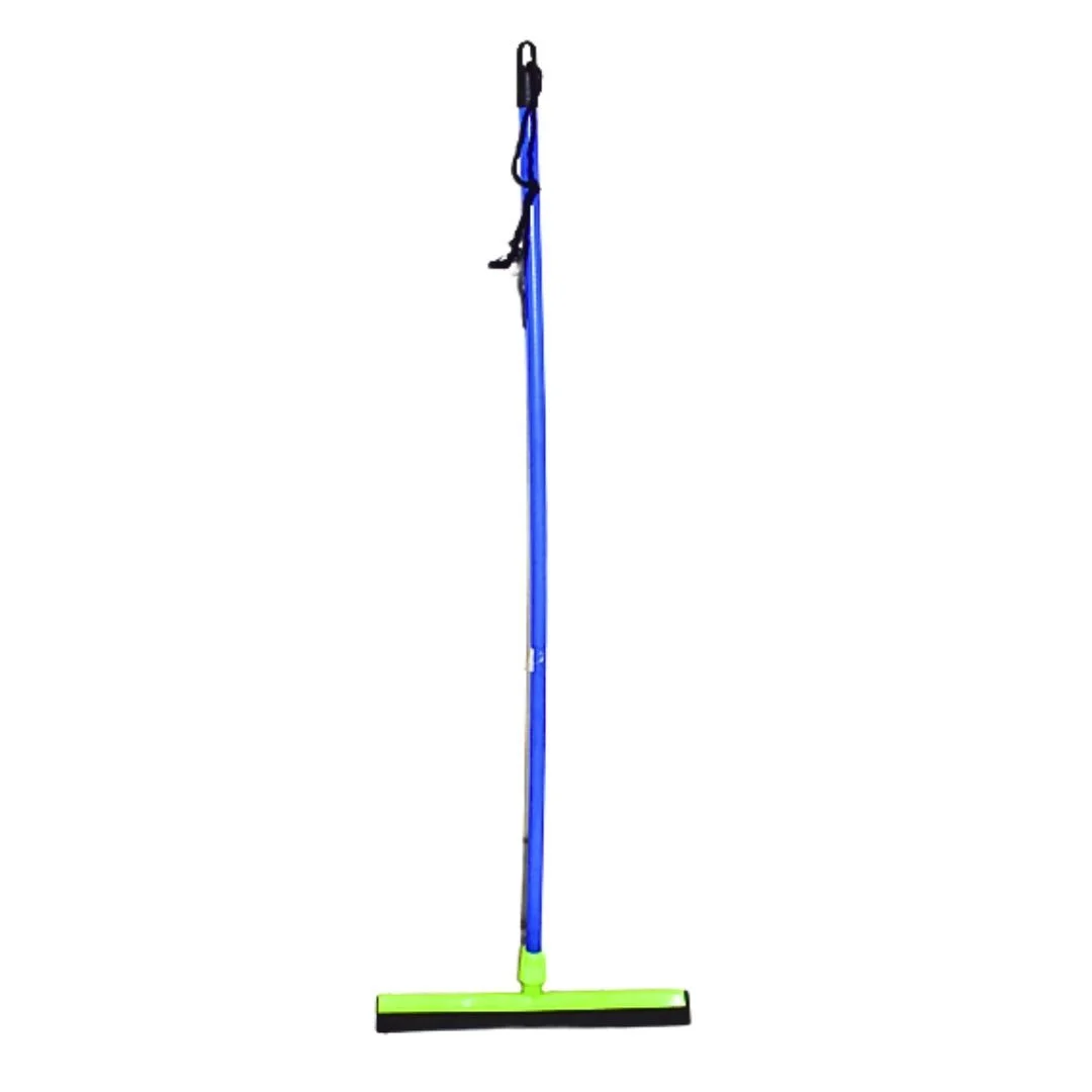 Plastic Floor Squeegee Wiper – with Telescopic Handle | Wiper for Floor Cleaning | Wiper for Bathroom Floor Cleaning | Bathroom Squeegee | Floor Wiper (Size: Standard) - Image 2
