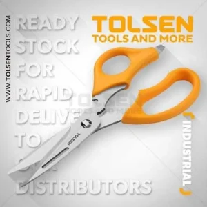 8-3/4 inch Stainless Steel Blade Multi Purpose Scissor Tolsen Brand 30049