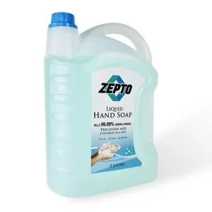 5 Liter Handwash Zepto Brand Antibacterial Antiviral – Supreme Quality