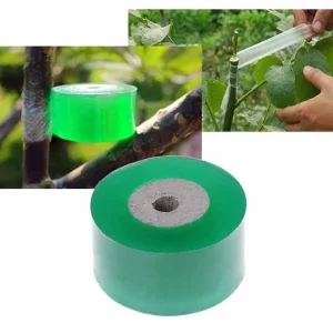 WWmily Single Rolls Stretchable Grafting Tapes Self-adhesive Nursery Tapes Garden Grafted Membrane Repair Tool Green(Width 3cm)
