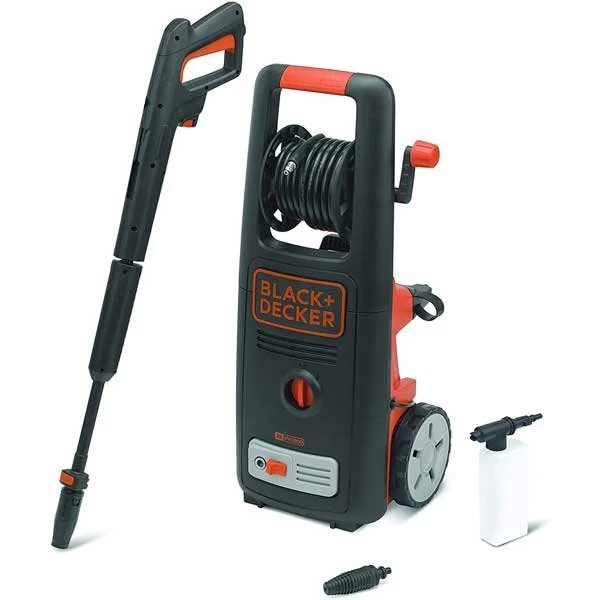 1800W 135bar Heavy Duty Pressure Washer Black+Decker Brand - Image 2