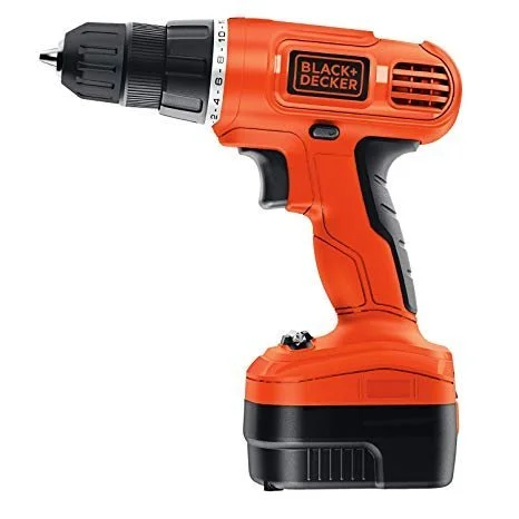 12V 0-750rpm Cordless Drill Machine Black & Decker Brand