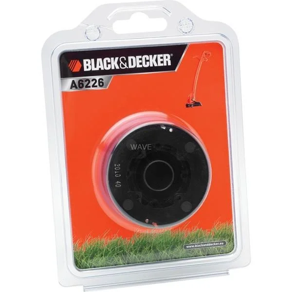 6 Meter White Color Plastic Replacement Strimmer Spool BLACK AND DECKER Brand A6226-XJ - Image 3