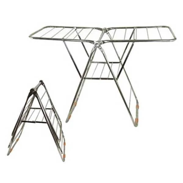 Stainless Steel Foldable Cloth Dryer Stand for Drying Clothes (Diameter-25) - Image 2