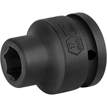 17mm 3/4 DR. 6PT Hex Bit Deep Impact Socket JETECH Brand FK3/4-HX17 - Image 2