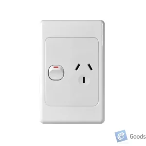 Power Point – Single – Vertical – 10A – 10 Box